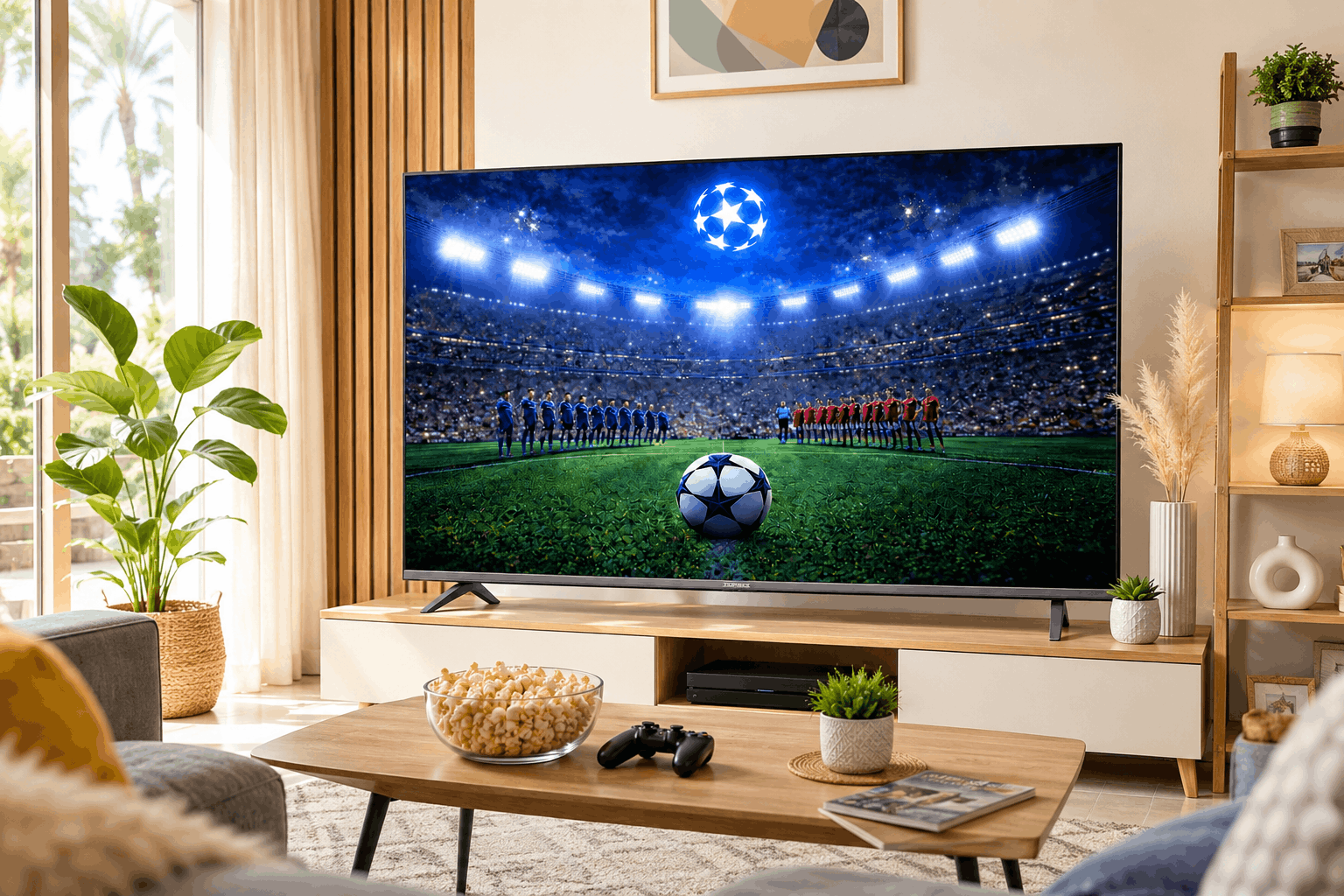 TV 40" QLED TELEFUNKEN E3FQ GOOGLE TV AVEC RÉCEPTEUR INTÉGRÉ